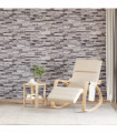 vidaXL 3D Wall Panels 10 pcs Light Grey 100x50 cm EPS