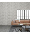 vidaXL 3D Wall Panels with Light Grey Brick Design 11 pcs EPS