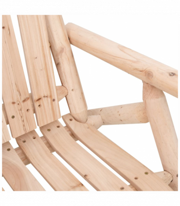 vidaXL 4 Piece Garden Lounge Set Solid Wood Spruce