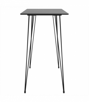 vidaXL 5 Piece Bar Set Black and White