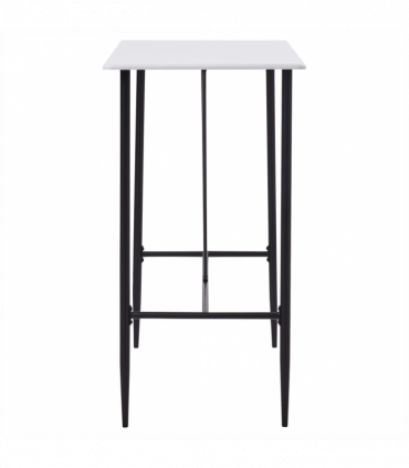 vidaXL 5 Piece Bar Set Plastic Black