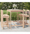 vidaXL 5 Piece Garden Bar Set Solid Wood Pine