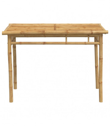 vidaXL 5 Piece Garden Dining Set Bamboo