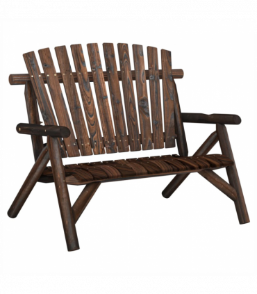 vidaXL 5 Piece Garden Lounge Set Solid Wood Spruce