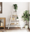 vidaXL 5-Tier Shelf A-shape 110x40x180.5 cm Solid Wood Pine