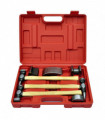vidaXL 7-Piece Auto Body Hammer and Dolly Dent Repair Set