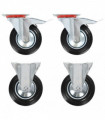vidaXL 8 pcs Casters 160 mm