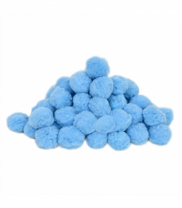 vidaXL Anti Bacteria Pool Filter Balls Blue 2100 g Polyethylene