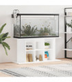 vidaXL Aquarium Stand White 120x40x60 cm Engineered Wood