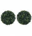 vidaXL Artificial Boxwood Balls 2 pcs 45 cm