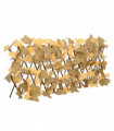 vidaXL Artificial Maple Leaf Trellis Expandable Orange 180x30 cm