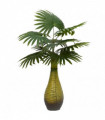 vidaXL Artificial Palm Plant 9 Leaves 65 cm Green