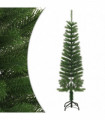 vidaXL Artificial Slim Christmas Tree with Stand 150 cm PE