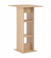 vidaXL Bar Table Oak 60x60x110 cm
