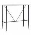 vidaXL Bar Table White 120x60x110 cm MDF