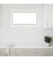 vidaXL Basement Window "RISOR" 100x70 cm Tilt&Turn DIN Right White