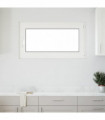 vidaXL Basement Window "RISOR" 110x50 cm Tilt&Turn DIN Right White