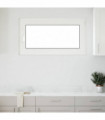 vidaXL Basement Window "RISOR" 110x50 cm Tilt&Turn DIN Right White