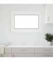 vidaXL Basement Window "RISOR" 60x80 cm Tilt&Turn DIN Right White