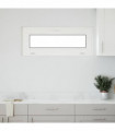 vidaXL Basement Window RISOR 100x40 cm Tilt 3 Glazing Anthracite