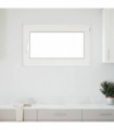vidaXL Basement Window RISOR 100x70 cm Tilt&Turn DIN Right White