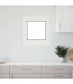 vidaXL Basement Window RISOR 60x60 cm Tilt&Turn DIN Right Anthracite