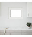 vidaXL Basement Window RISOR 80x60 cm Tilt&Turn DIN Right White