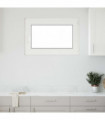vidaXL Basement Window RISOR 90x60 cm Tilt&Turn DIN Right White
