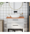 vidaXL Bathroom Countertop 80x40x2.5 cm Solid Wood Beech