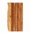vidaXL Bathroom Vanity Top Solid Acacia Wood 100x52x3.8 cm