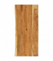 vidaXL Bathroom Vanity Top Solid Acacia Wood 114x52x3.8 cm