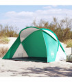 vidaXL Beach Tent 2-Person Sea Green Pop-up Waterproof