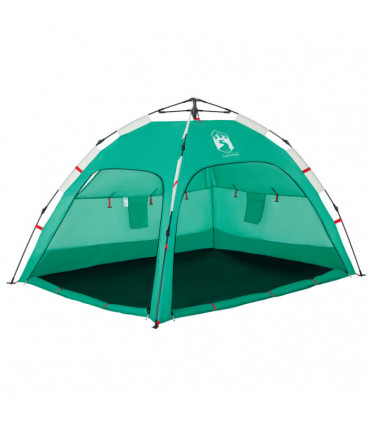 vidaXL Beach Tent 2-Person Sea Green Quick Release Waterproof
