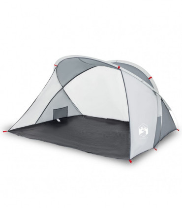 vidaXL Beach Tent Grey Pop-up Waterproof