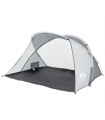 vidaXL Beach Tent Grey Pop-up Waterproof