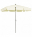 vidaXL Beach Umbrella Sand Yellow 200x125 cm