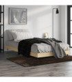 vidaXL Bed Frame Sonoma Oak 100x200 cm Engineered Wood