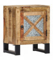 vidaXL Bedside Cabinet 40x30x50 cm Solid Mango Wood
