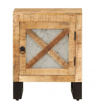 vidaXL Bedside Cabinet 40x30x50 cm Solid Mango Wood