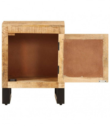 vidaXL Bedside Cabinet 40x30x50 cm Solid Mango Wood