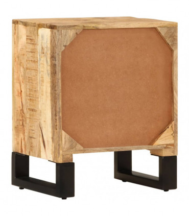 vidaXL Bedside Cabinet 40x30x50 cm Solid Mango Wood