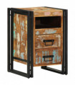 vidaXL Bedside Cabinet 40x40x59 cm Solid Wood Reclaimed