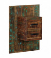 vidaXL Bedside Cabinet Multicolour 60x32x80 cm Solid Wood Reclaimed