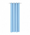 vidaXL Blackout Curtain with Metal Eyelets 270x245 cm Turquoise