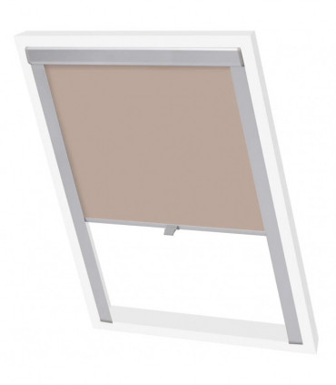 vidaXL Blackout Roller Blind Beige CK04