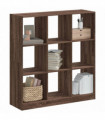 vidaXL Bookcase Brown Oak 102x32x108 cm Engineered Wood