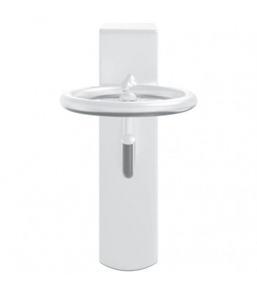 vidaXL Bucket Hooks 3 pcs Portable Silver Steel