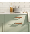 vidaXL Cabinet Handles 10 pcs Bronze 128 mm Stainless Steel