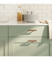 vidaXL Cabinet Handles 10 pcs Bronze 64 mm Stainless Steel