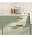 vidaXL Cabinet Handles 10 pcs Bronze 96 mm Stainless Steel